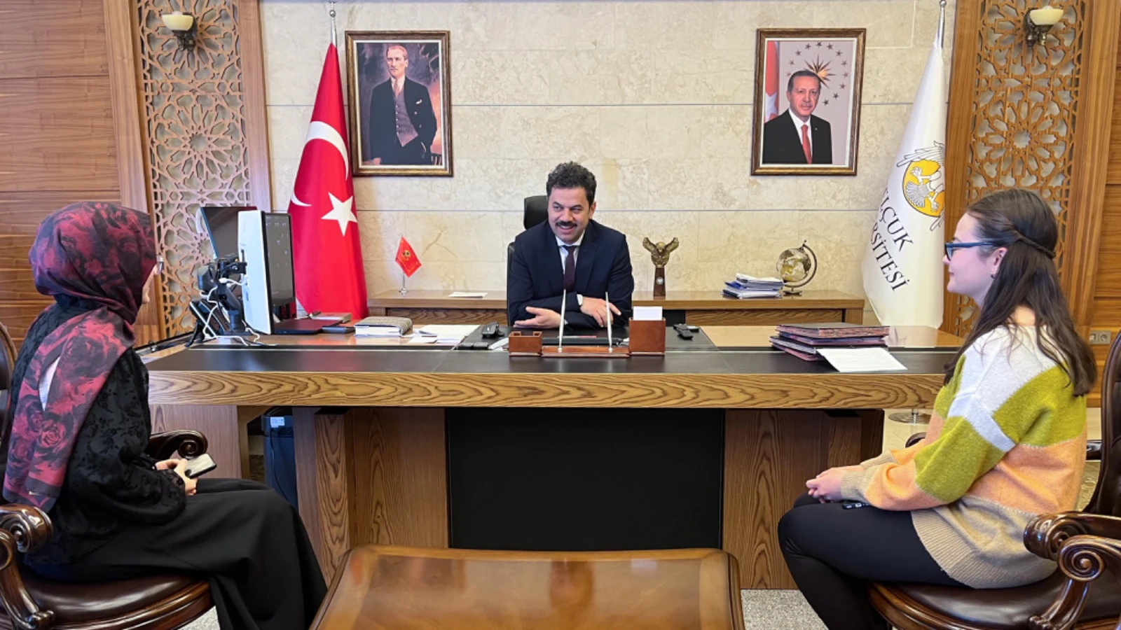 Avicenna Topluluğu’ndan Rektör Prof. Dr. Hüseyin Yılmaz’a ziyaret